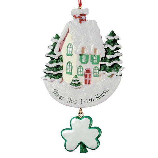 Bless This Irish House Ornament