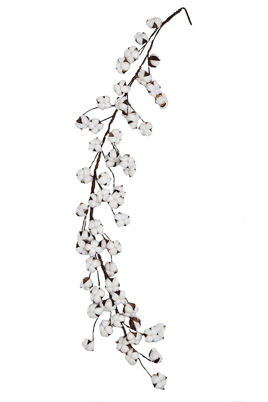 5' Cotton Garland Natural