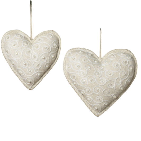 Fabric Heart Ornament