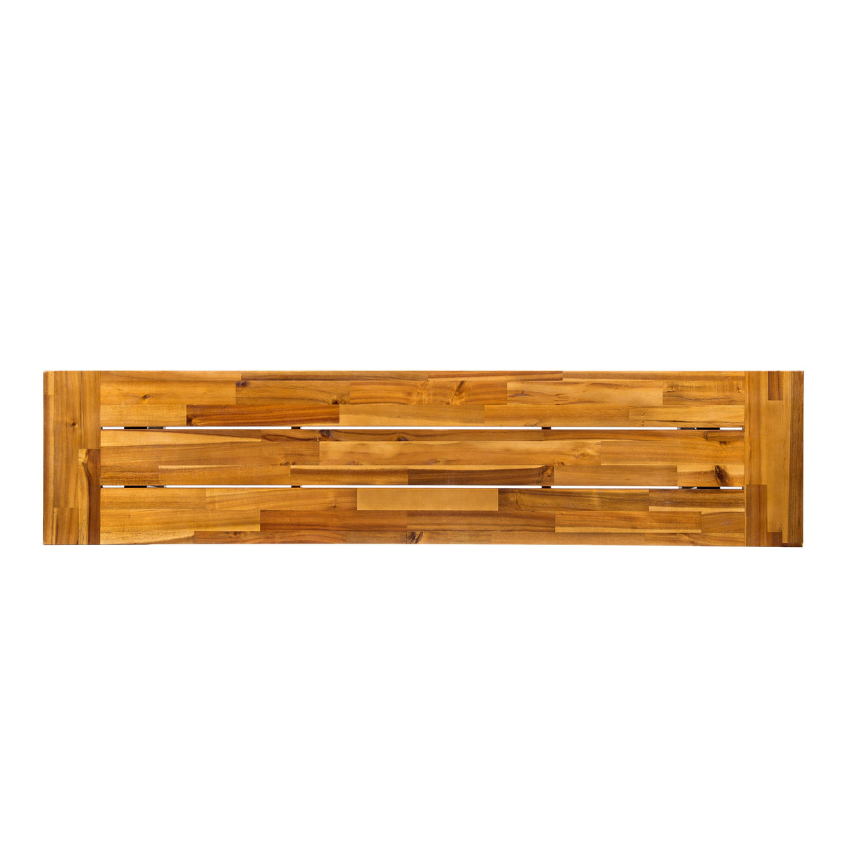 Catriona Acacia Wood Outdoor Bench (Set of 2)