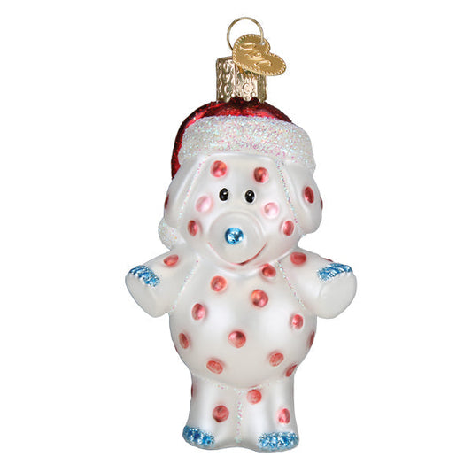Spotted Elephant Ornament