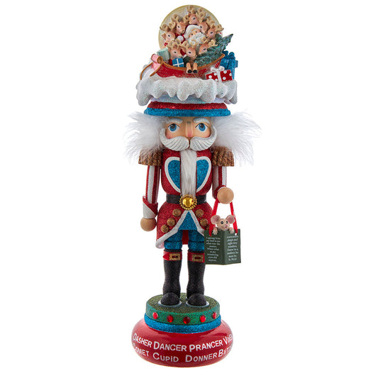 18" Hollywood Nutcrackers Now Dasher, Now Dancer... Nutcracker (5th in 'Twas The Night Before Christmas Series)