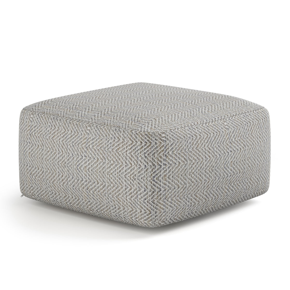 Nate Square Pouf - Patterned