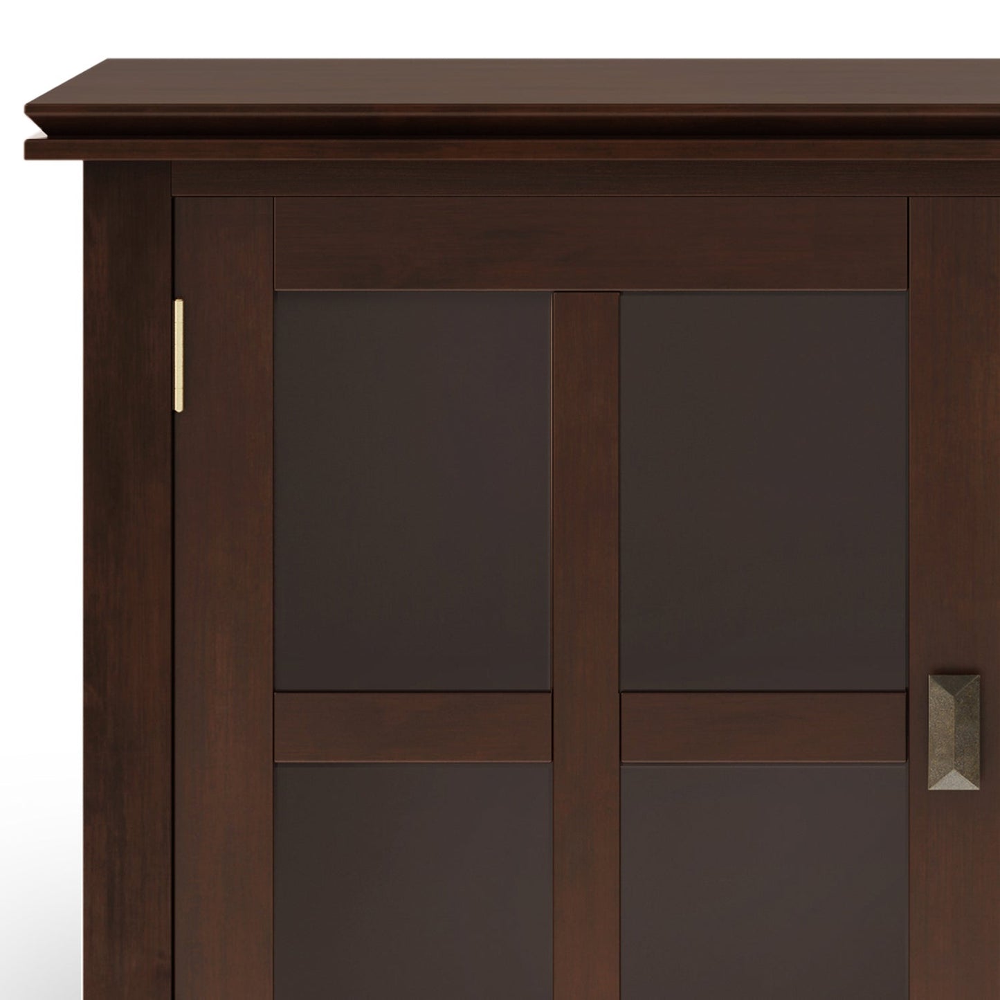 Artisan 60 Inch Wide Solid Wood Large Sideboard Buffet in Russet