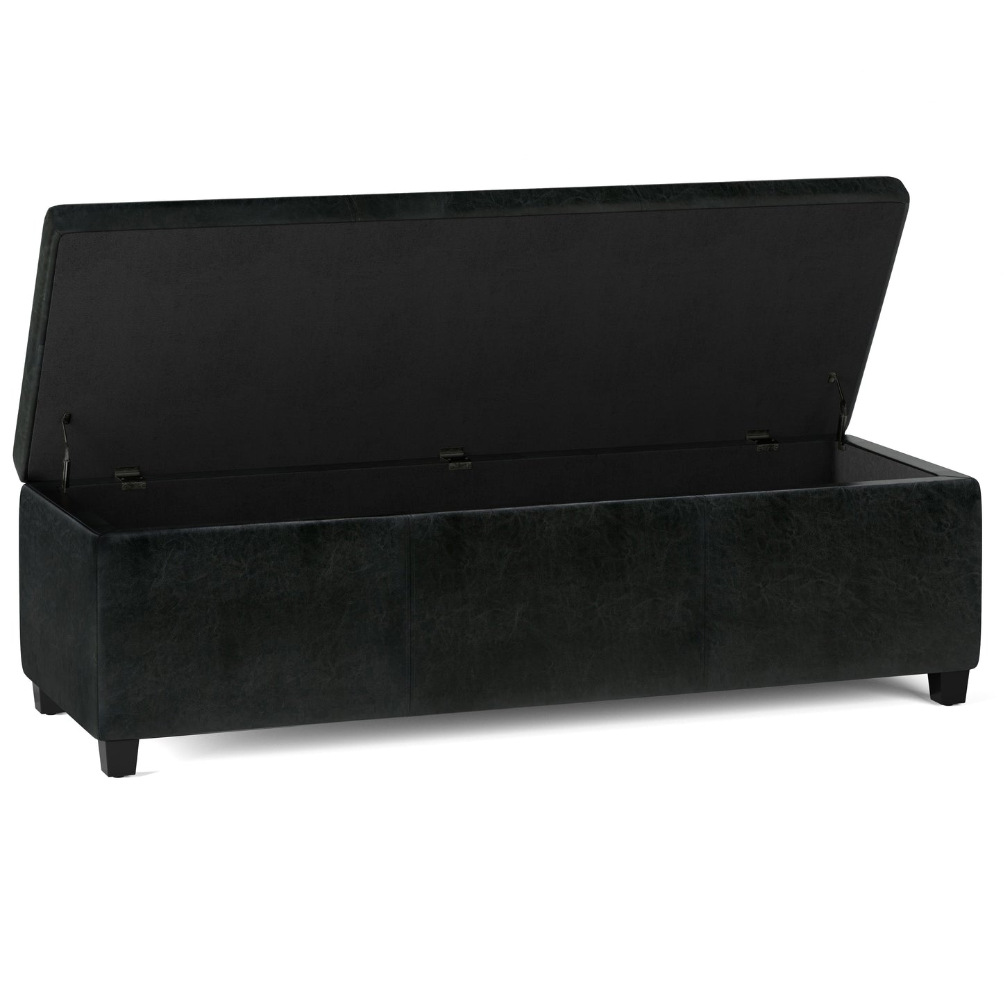 Avalon 54 Inch Wide Extra Large Storage Ottoman Bench