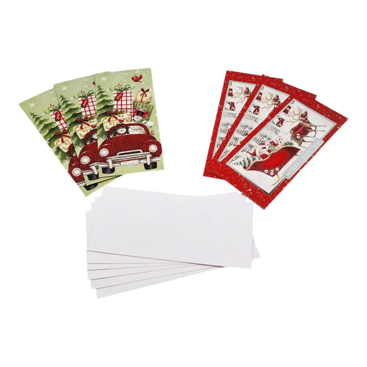 Christmas Money Card Holder - Sleigh/Car