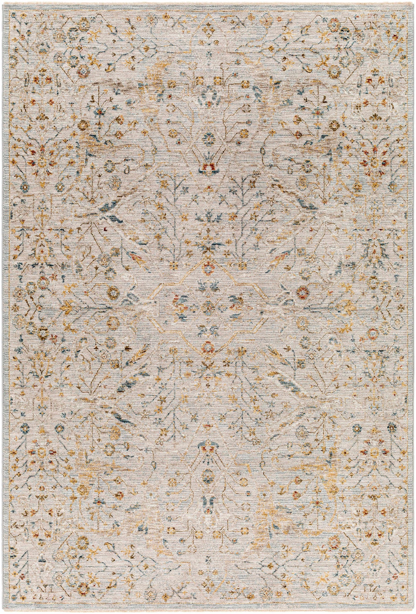 Kabungahan Oushak Style Floral Rug