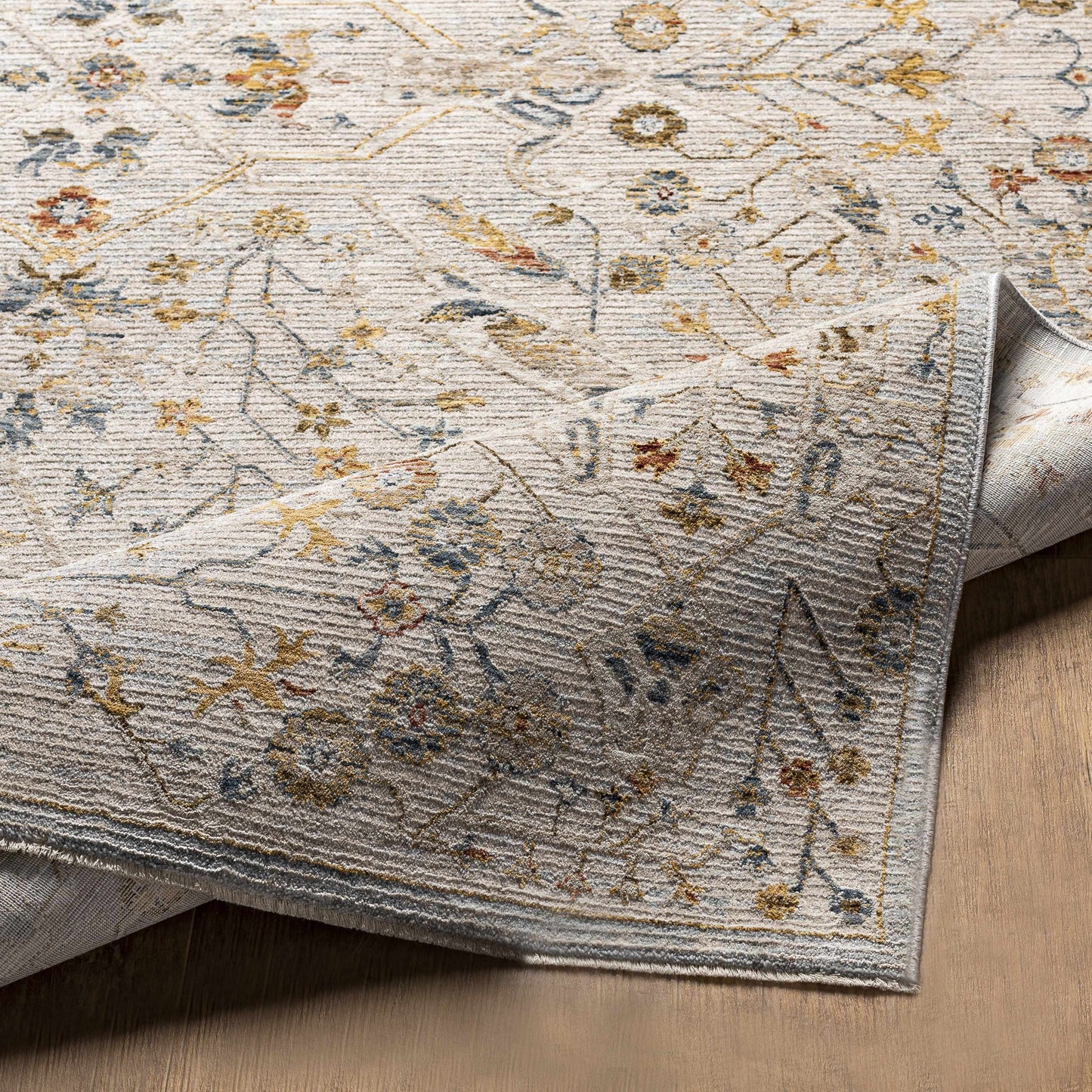 Kabungahan Oushak Style Floral Rug