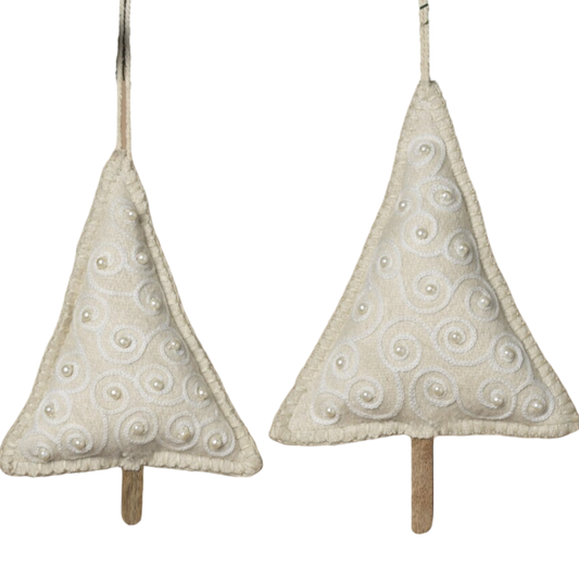 Fabric Tree Ornament -