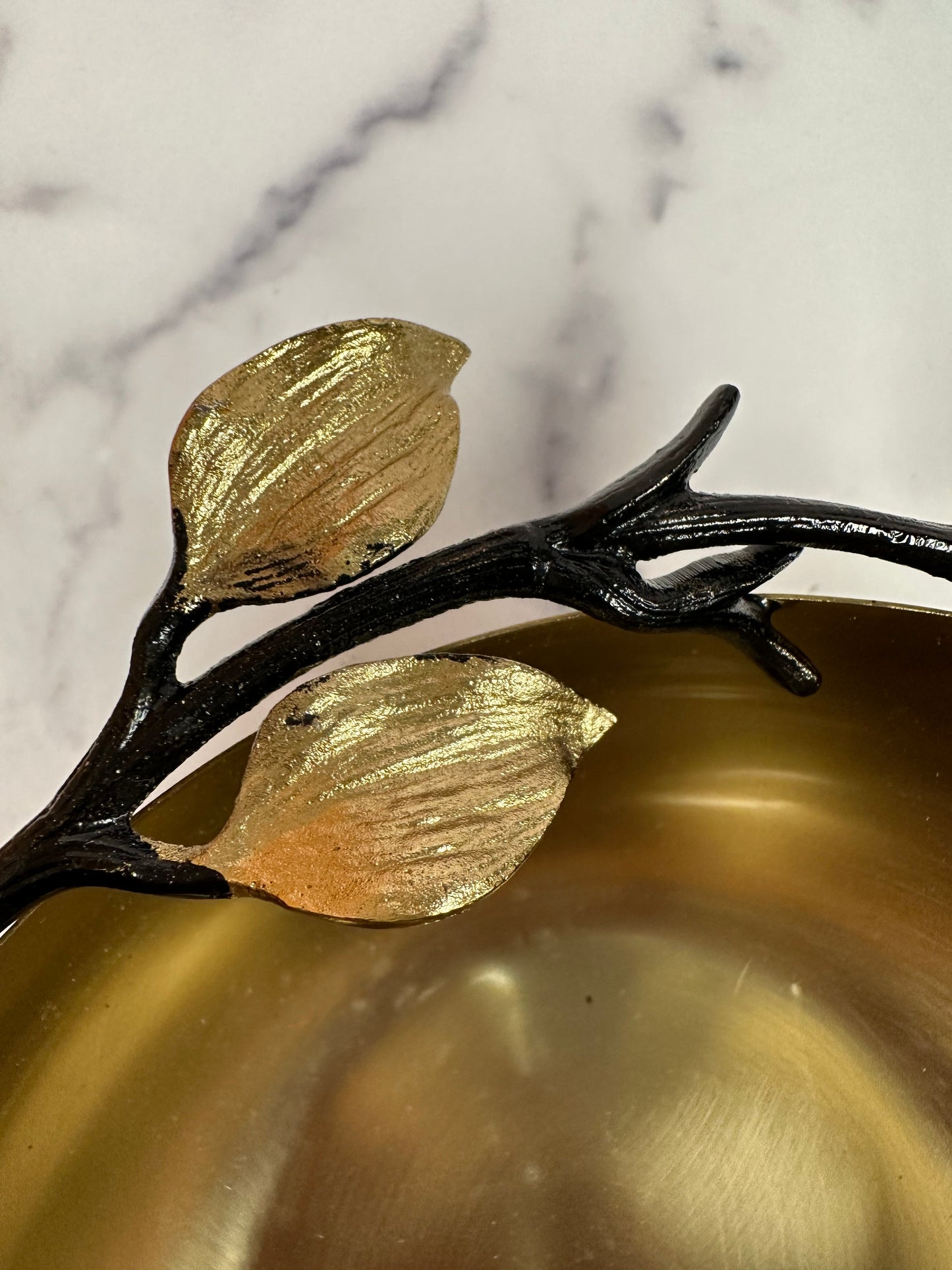 Gold Serving Bowls - Small & Large Stainless Steel Food Safe Set