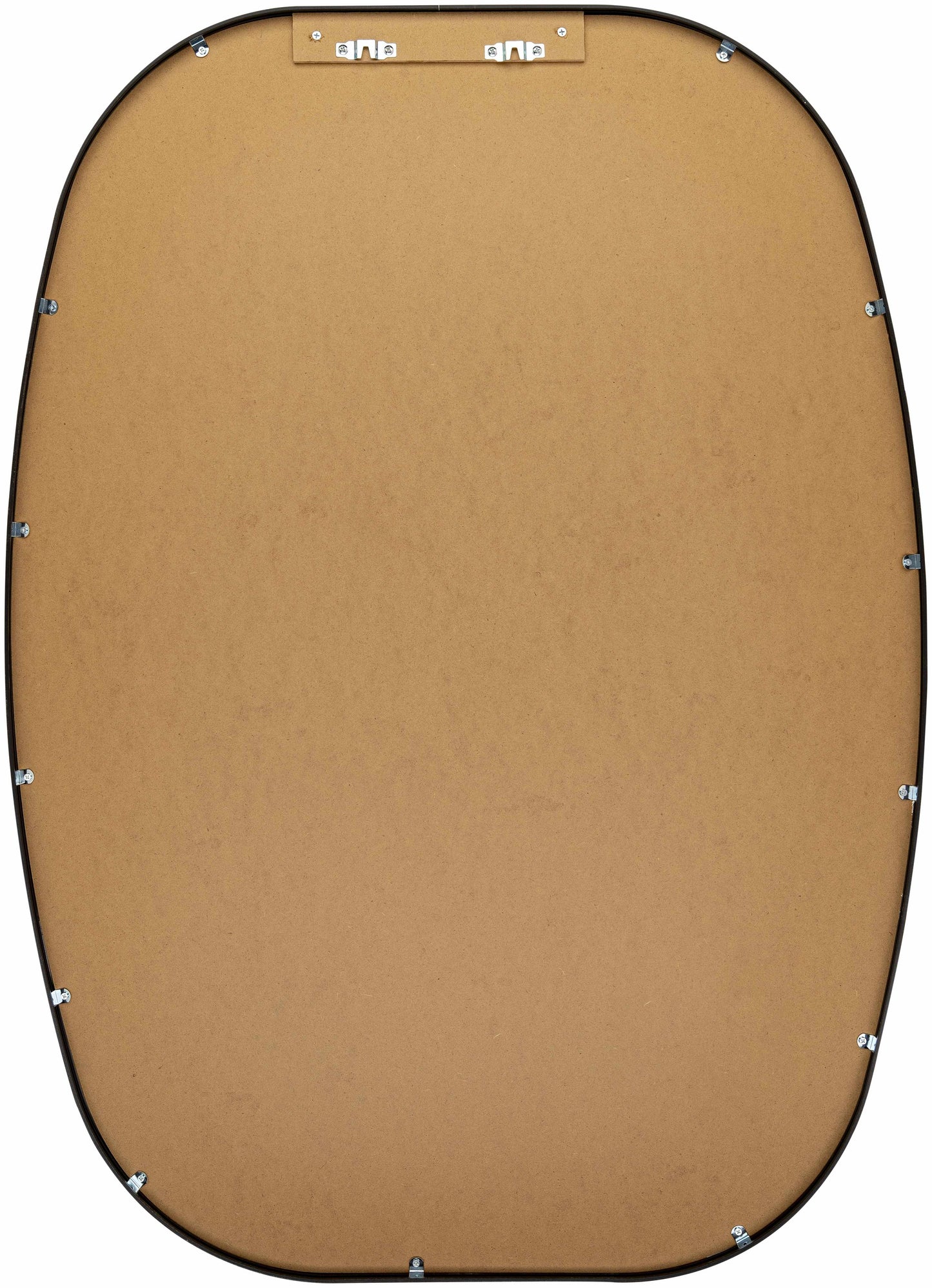 Kopparberg Black Gold Frame Round Mirror