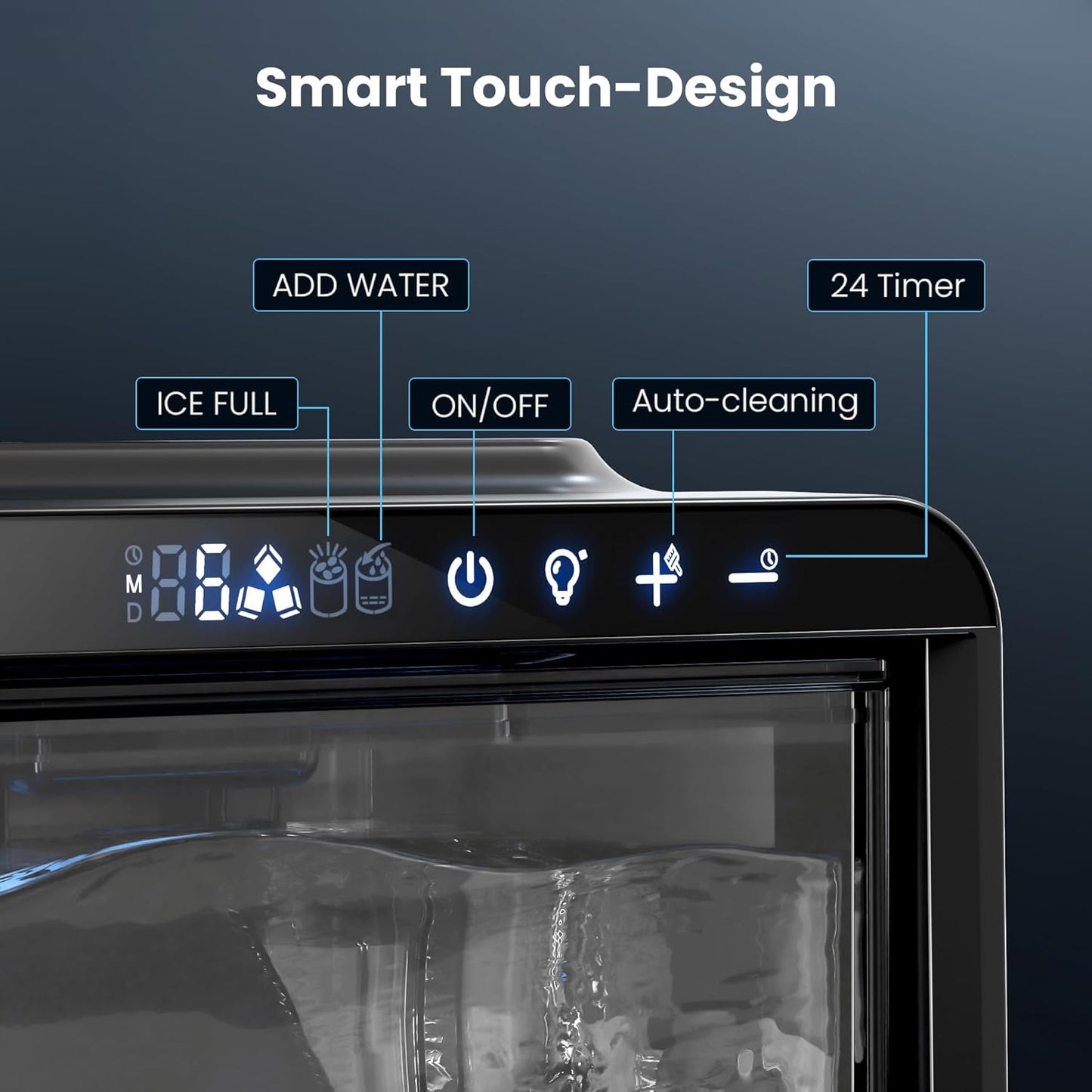 Kismile Clear Square Ice Cubes Maker 58003RIM0