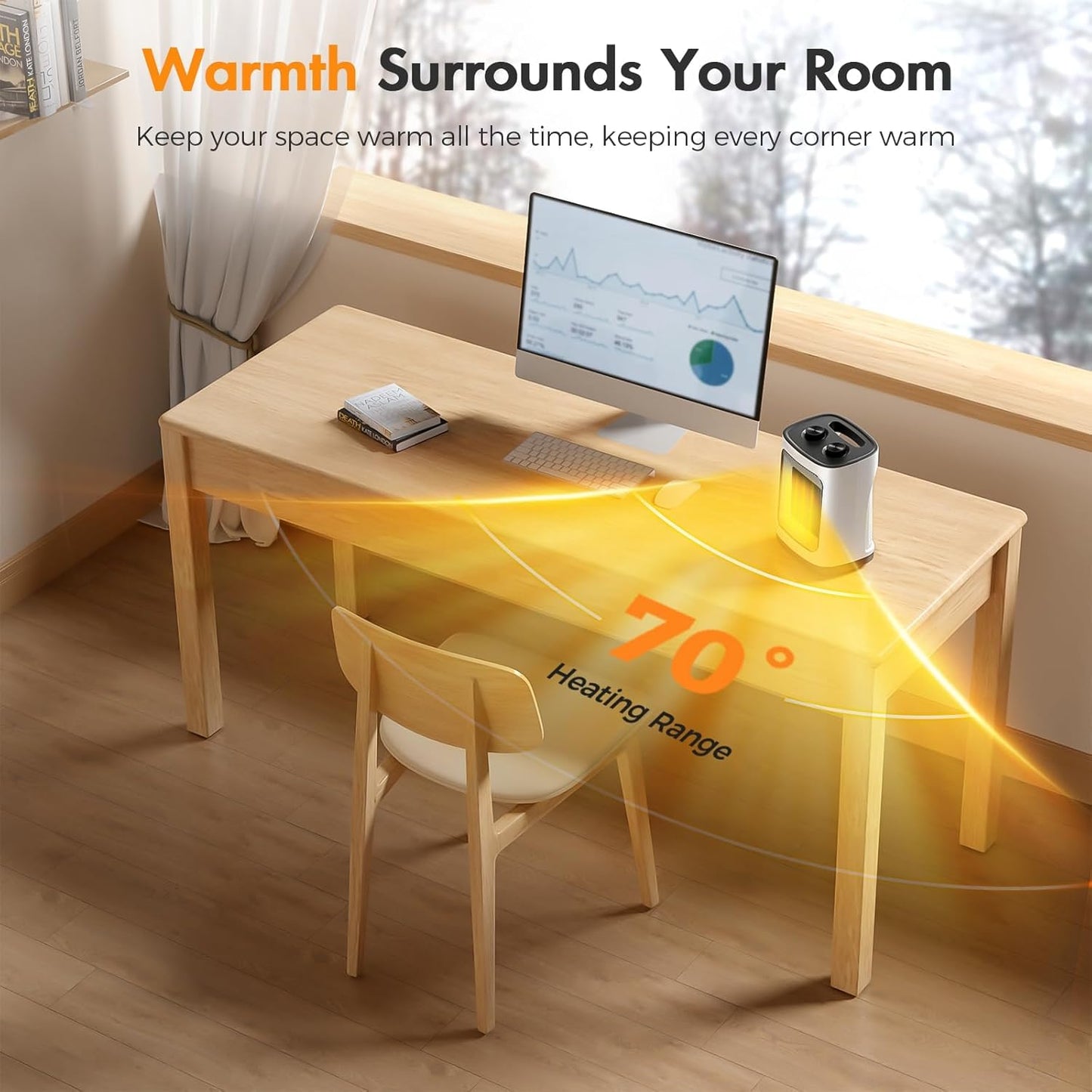 Kismile Portable Electric Space Heater Series