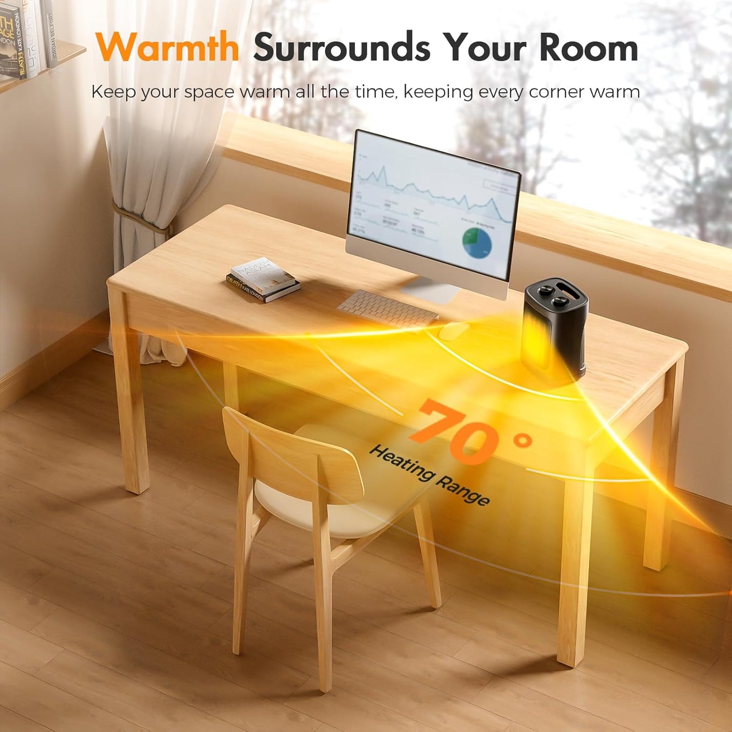 Kismile Portable Electric Space Heater Series