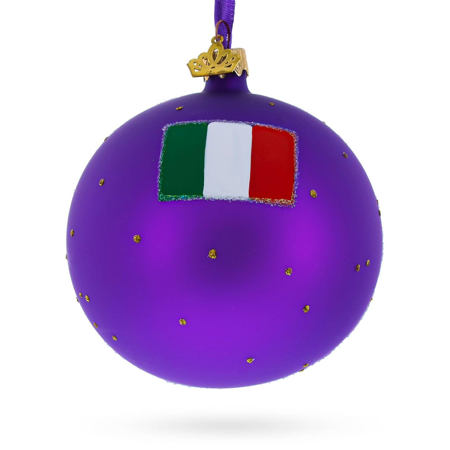 Colosseum, Rome, Italy Glass Ball Christmas Ornament 4 Inches