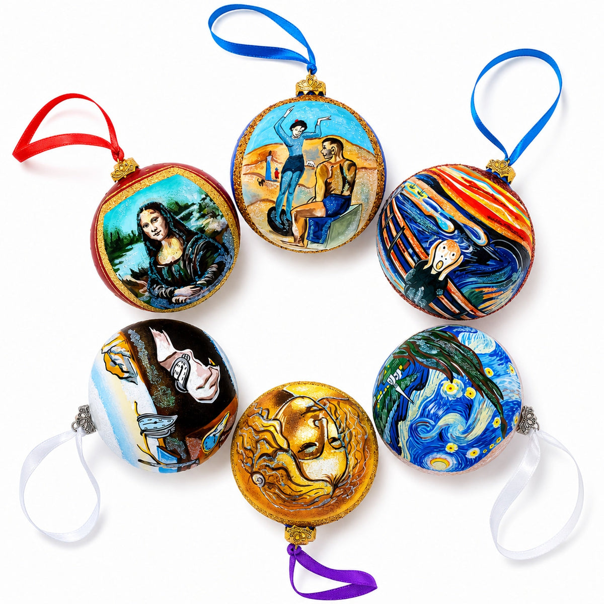 1888 'Cafe Terrace at Night' by Vincent Van Gogh Glass Ball Christmas Ornament 4 Inches