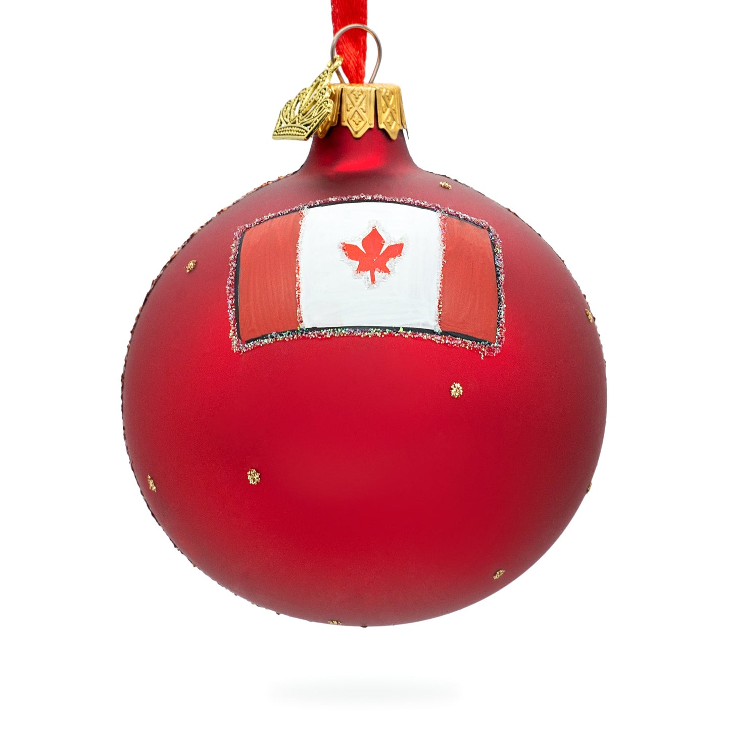 Old Montreal, Quebec, Canada Glass Ball Christmas Ornament 3.25 Inches