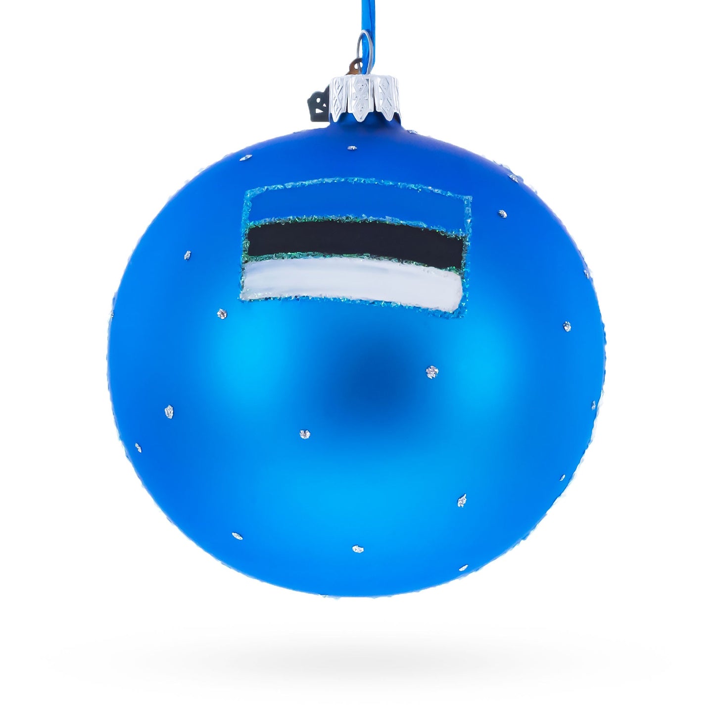 Old Town, Tallin, Estonia Glass Ball Christmas Ornament 4 Inches