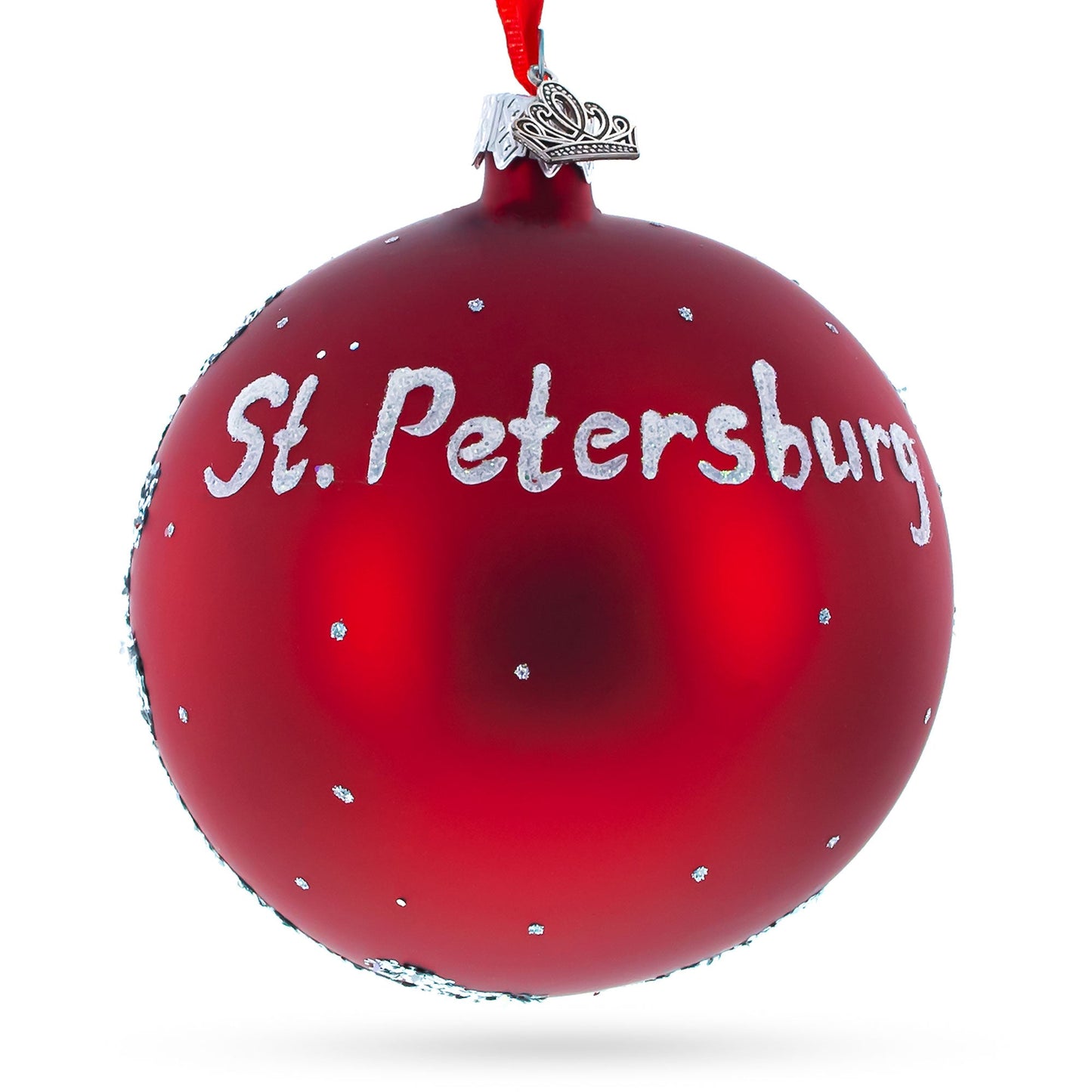 The Dali Museum, St. Petersburg, Florida, USA Glass Ball Christmas Ornament 4 Inches