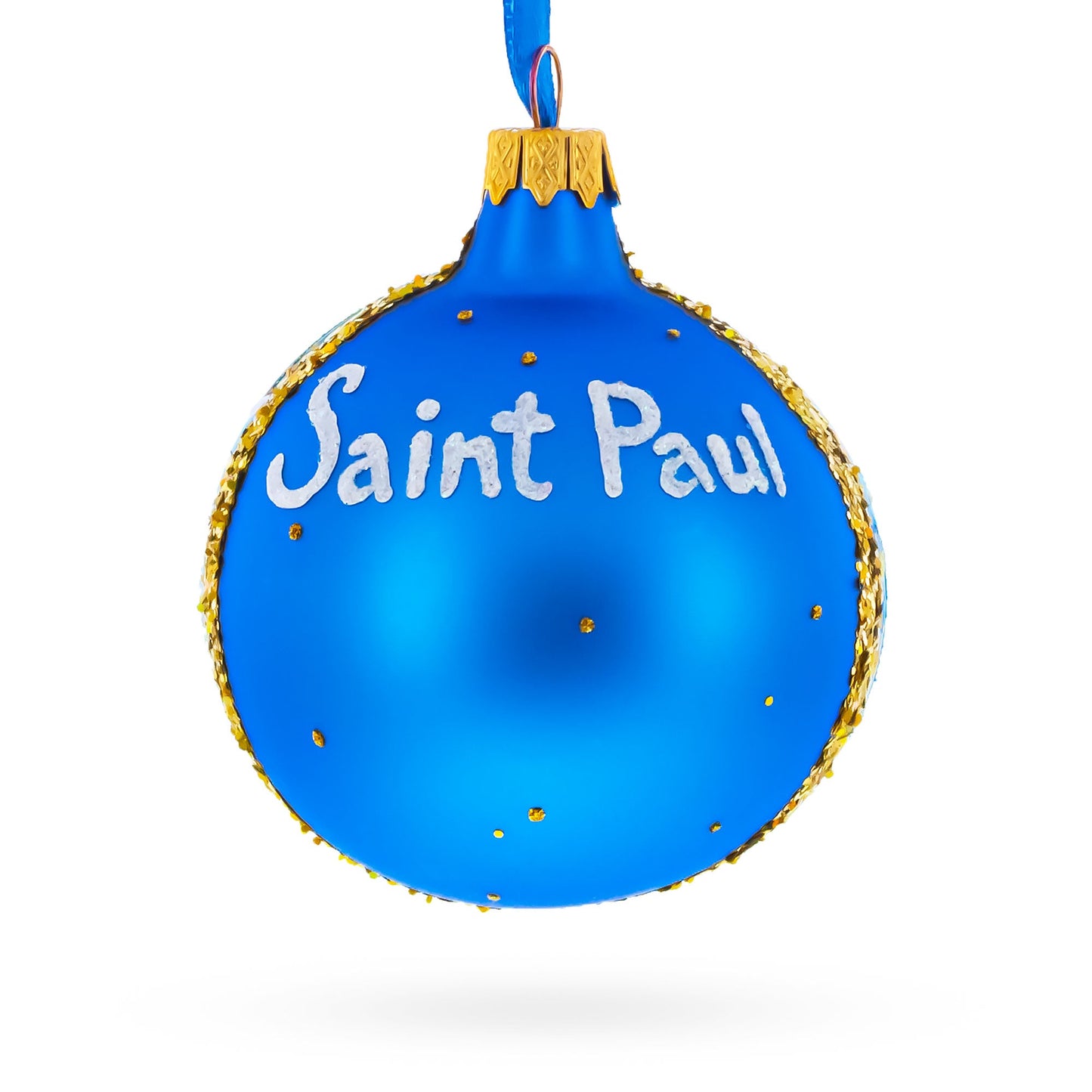 State Fair, St Paul, Minnesota, USA Glass Ball Christmas Ornament 3.25 Inches