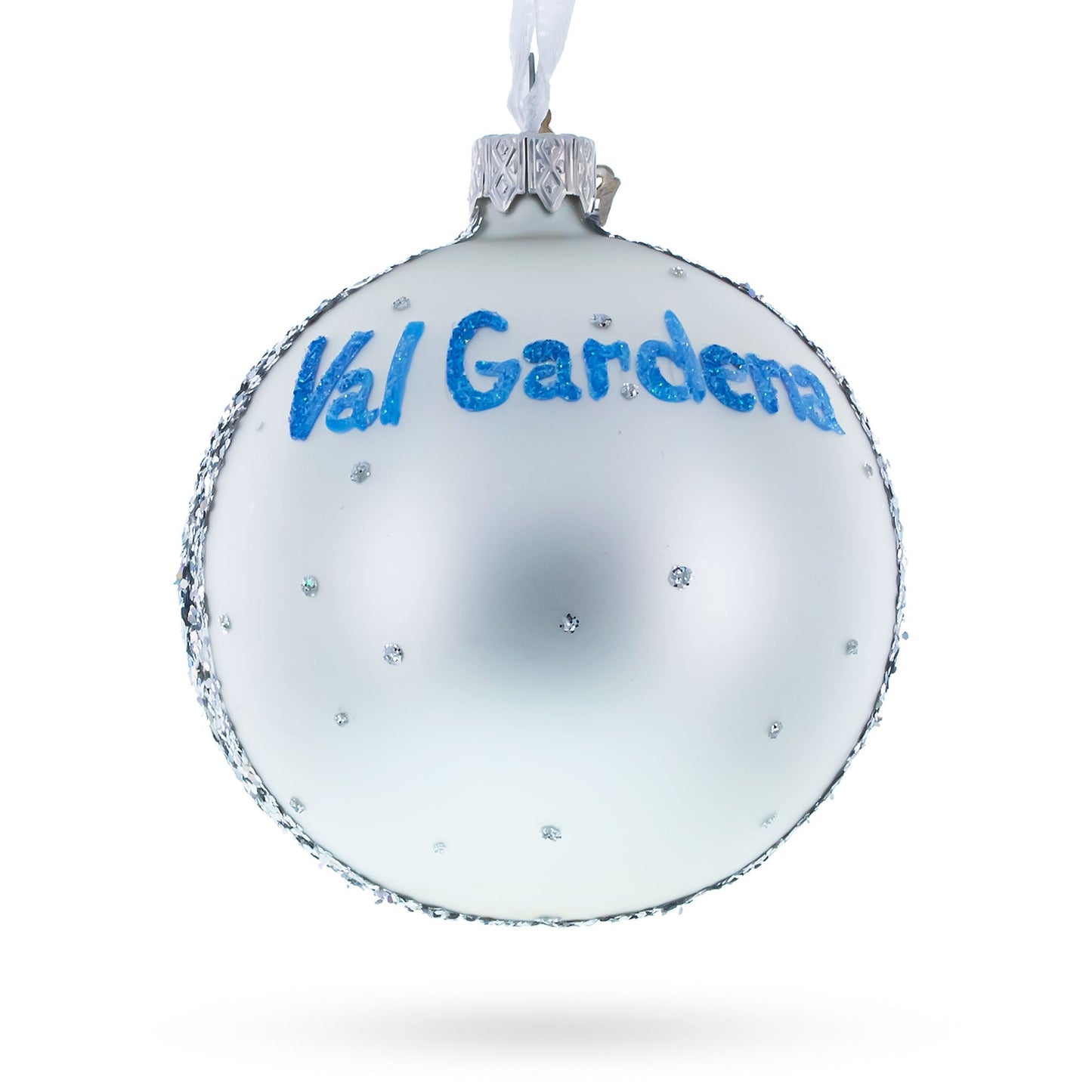 Val Gardena Dolomiti Super Ski, Italy Glass Ball Christmas Ornament