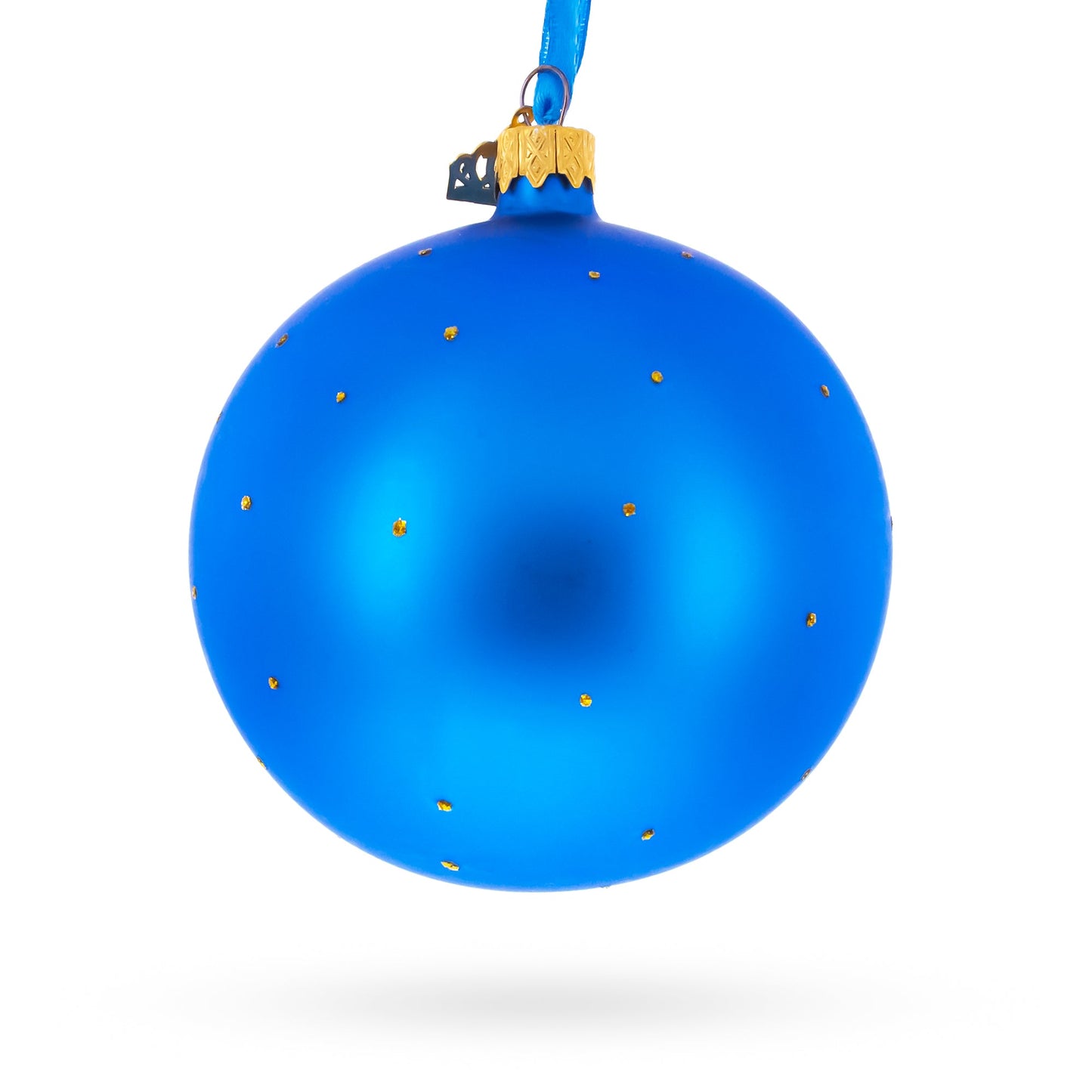 Italy Landmarks and Symbols Glass Ball Christmas Ornament 4 Inches