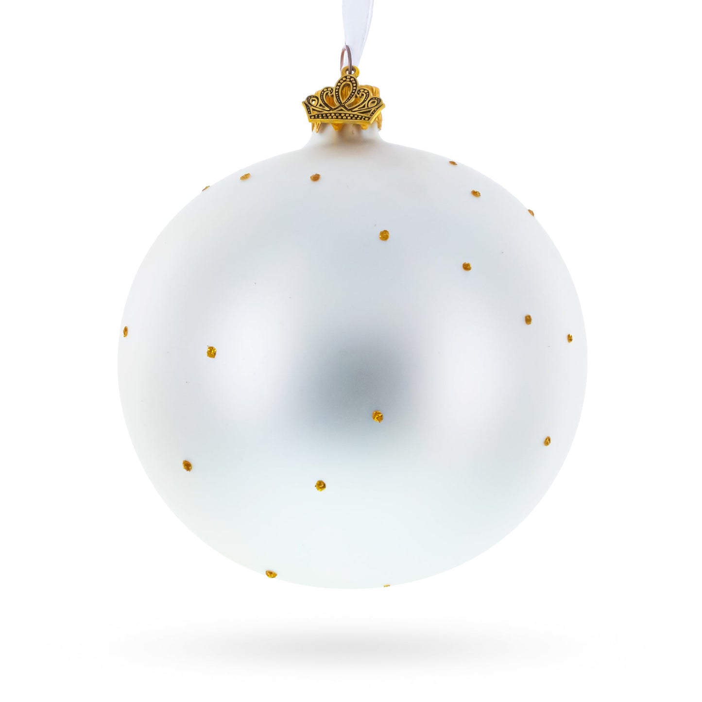 Greece Landmarks and Symbols Glass Ball Christmas Ornament 4 Inches