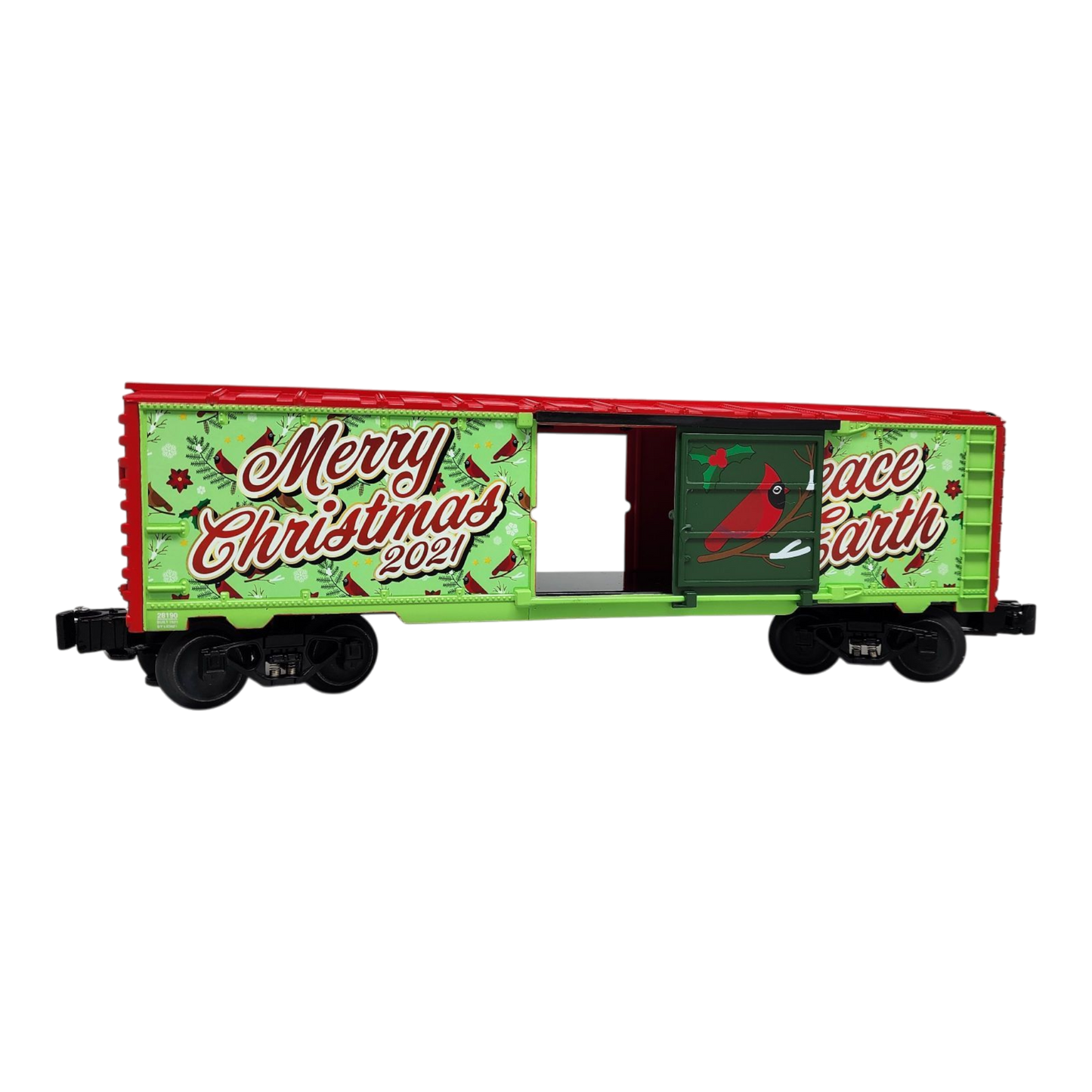 Christmas Box Car - O-27 Gauge