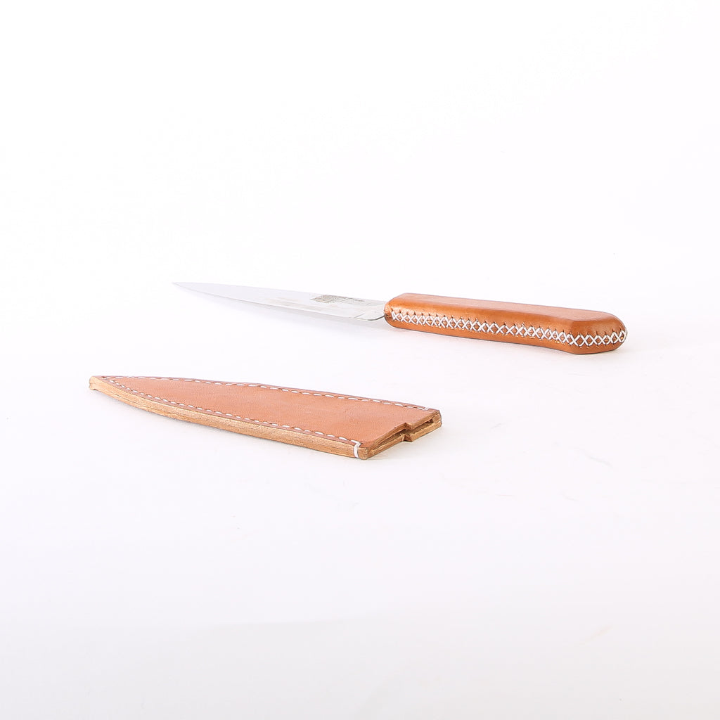 Gourmet 6" Kitchen Knife & Sheath