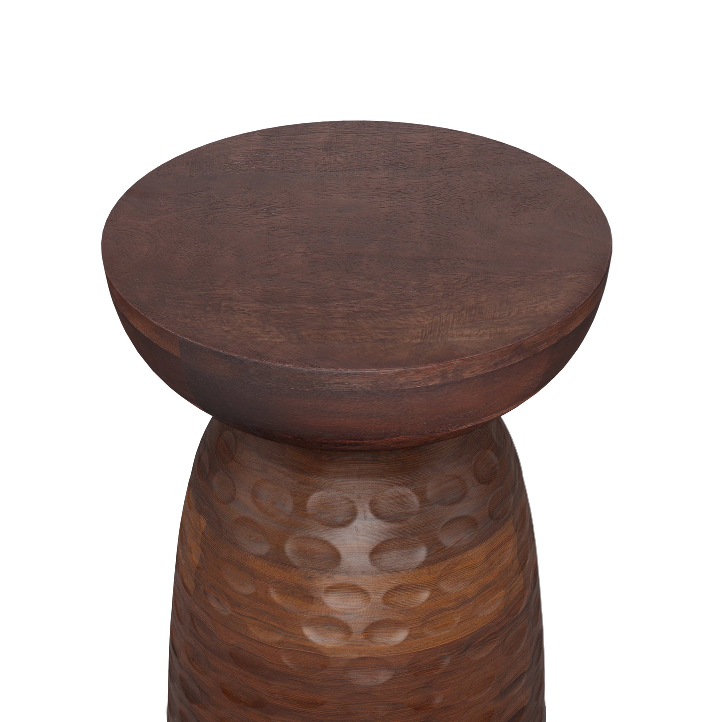 Boyd 13 Inch Solid Mango Accent Table