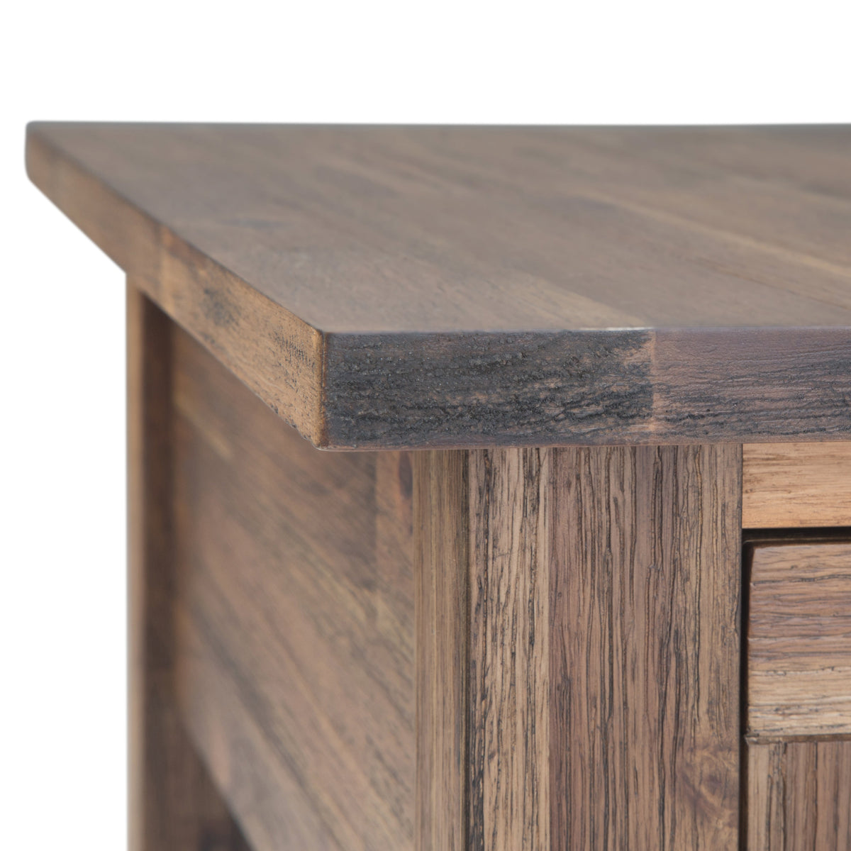 Monroe - Narrow Side Table - Rustic