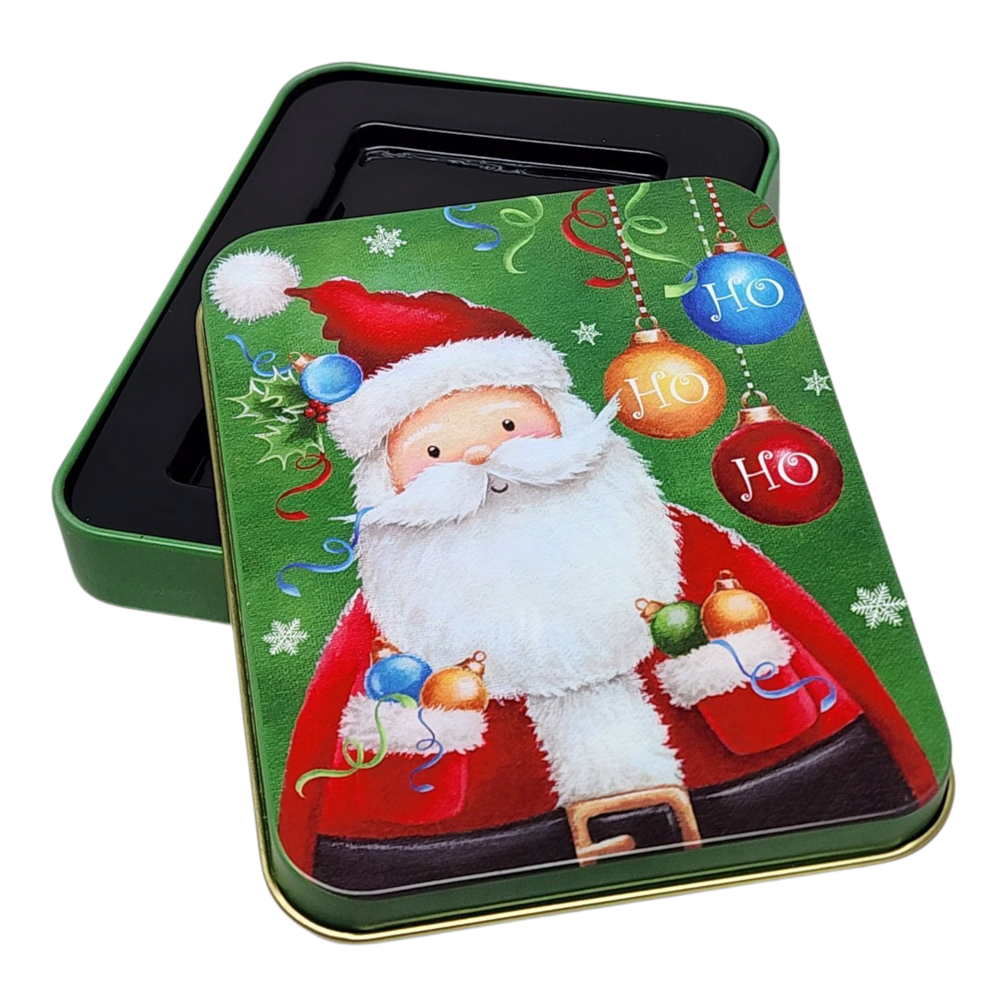 Christmas Gift Card Tin - Santa's Cheer