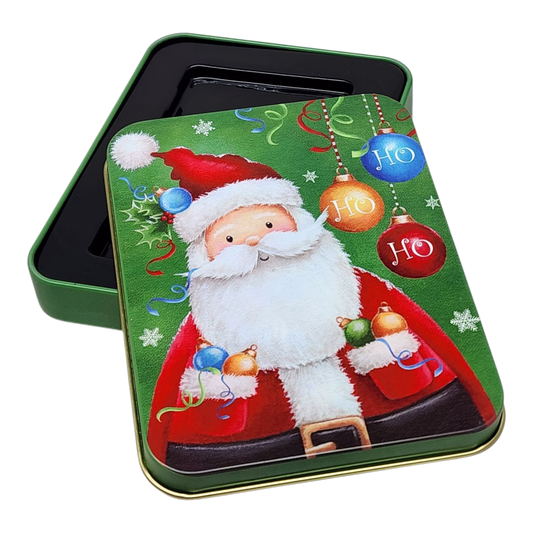 Christmas Gift Card Tin - Santa's Cheer