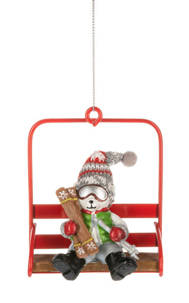 Chair Lift Character Ornament -  Fox