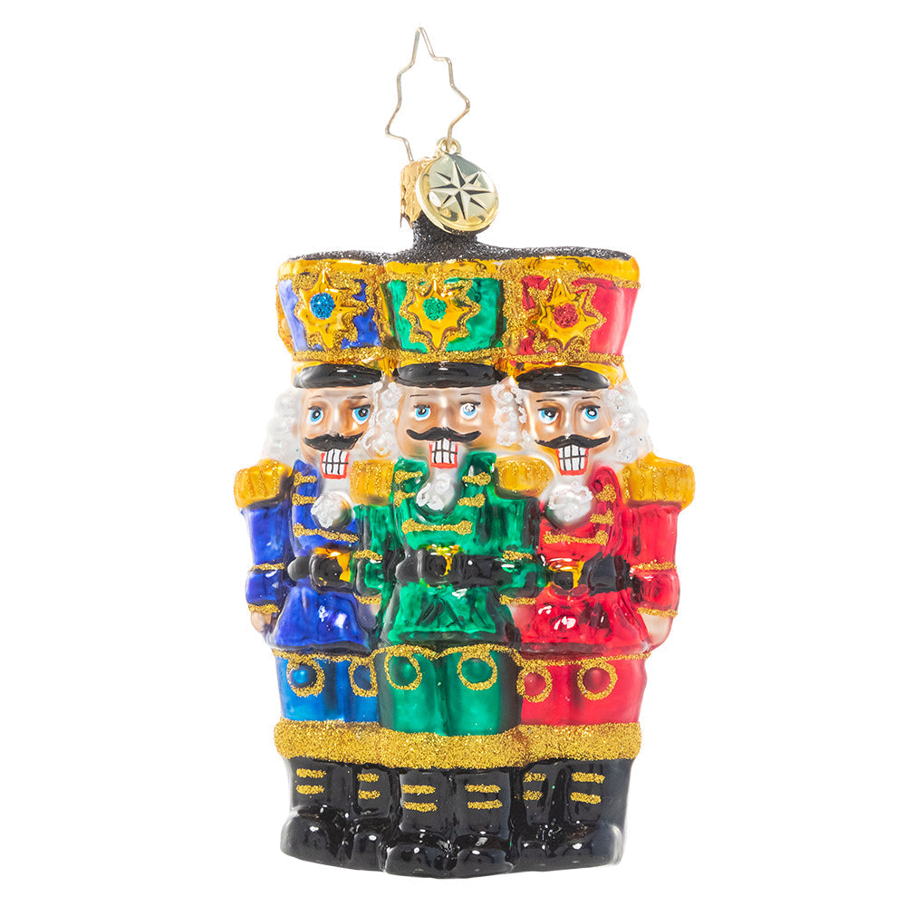 Christopher Radko Little Gem Glass Ornament - The Nutcracker Pack