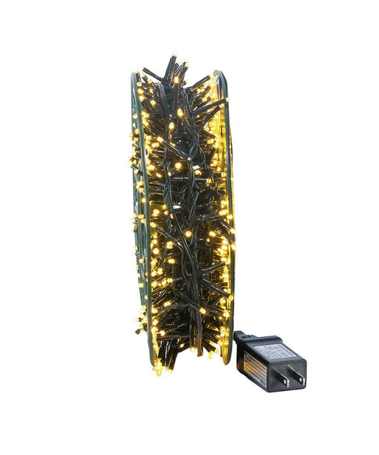 600-Light Warm White LED Rice Light Set