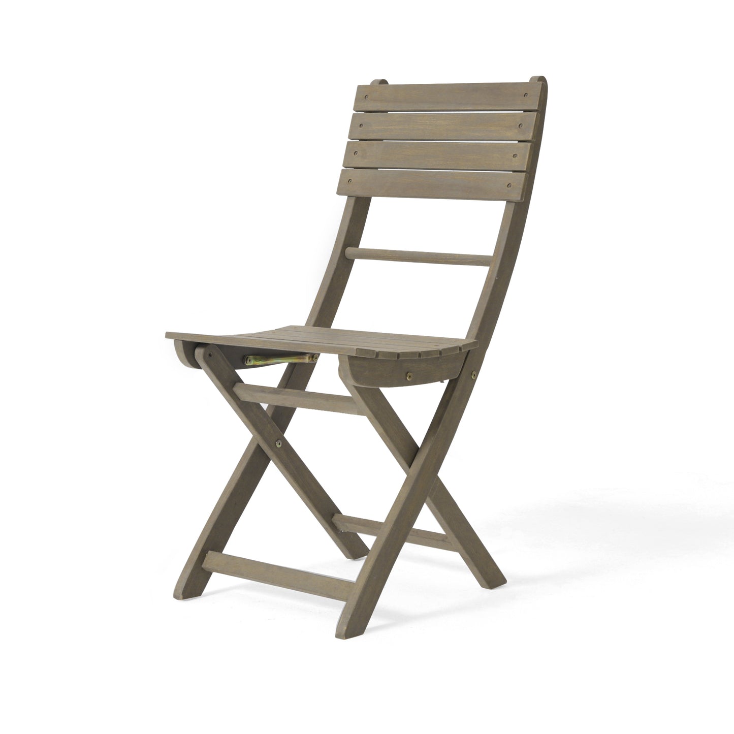 Outdoor Acacia Wood Folding Dining Chair (Set of 2)