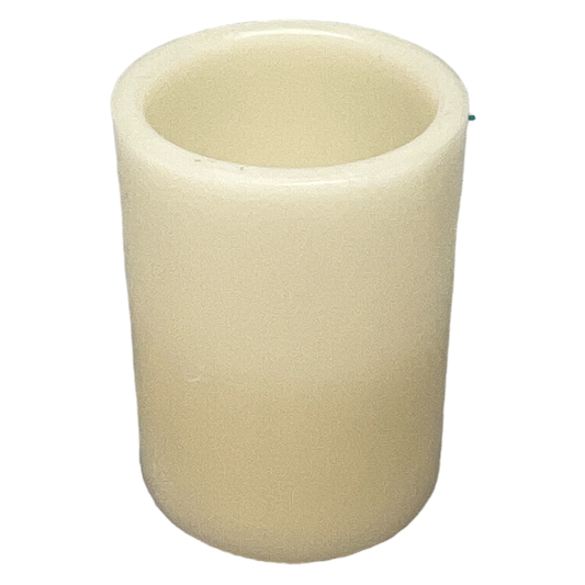 LED Straight Edge Candle - Bisque 3X4