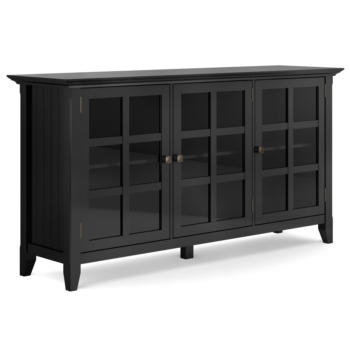 Acadian 62 Inch Wide Solid Wood Wide Storage Cabinet