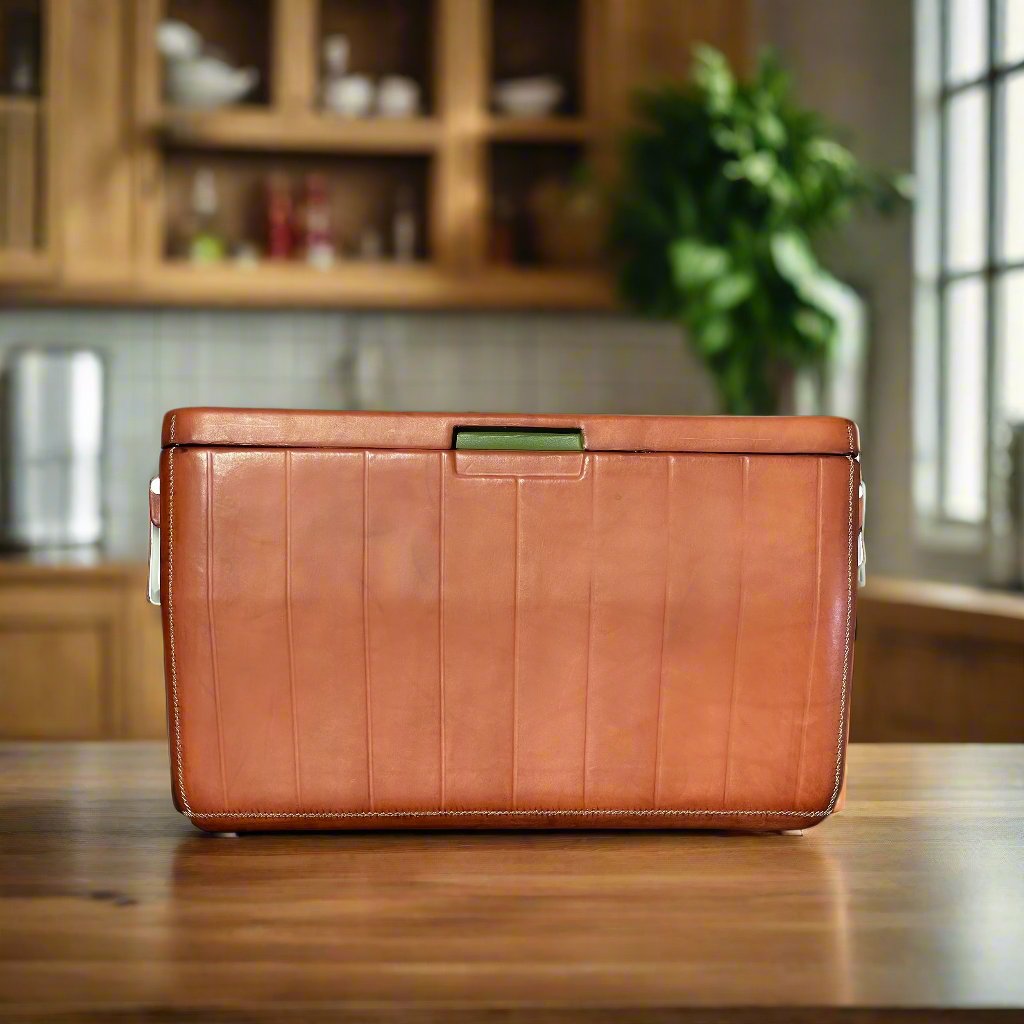 La Familia | XL Leather Cooler with Handles (46L)