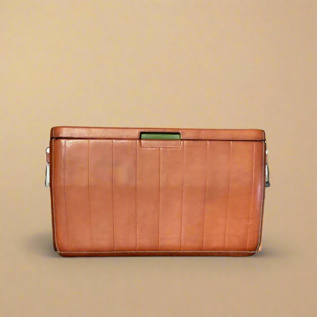 La Familia | XL Leather Cooler with Handles (46L)