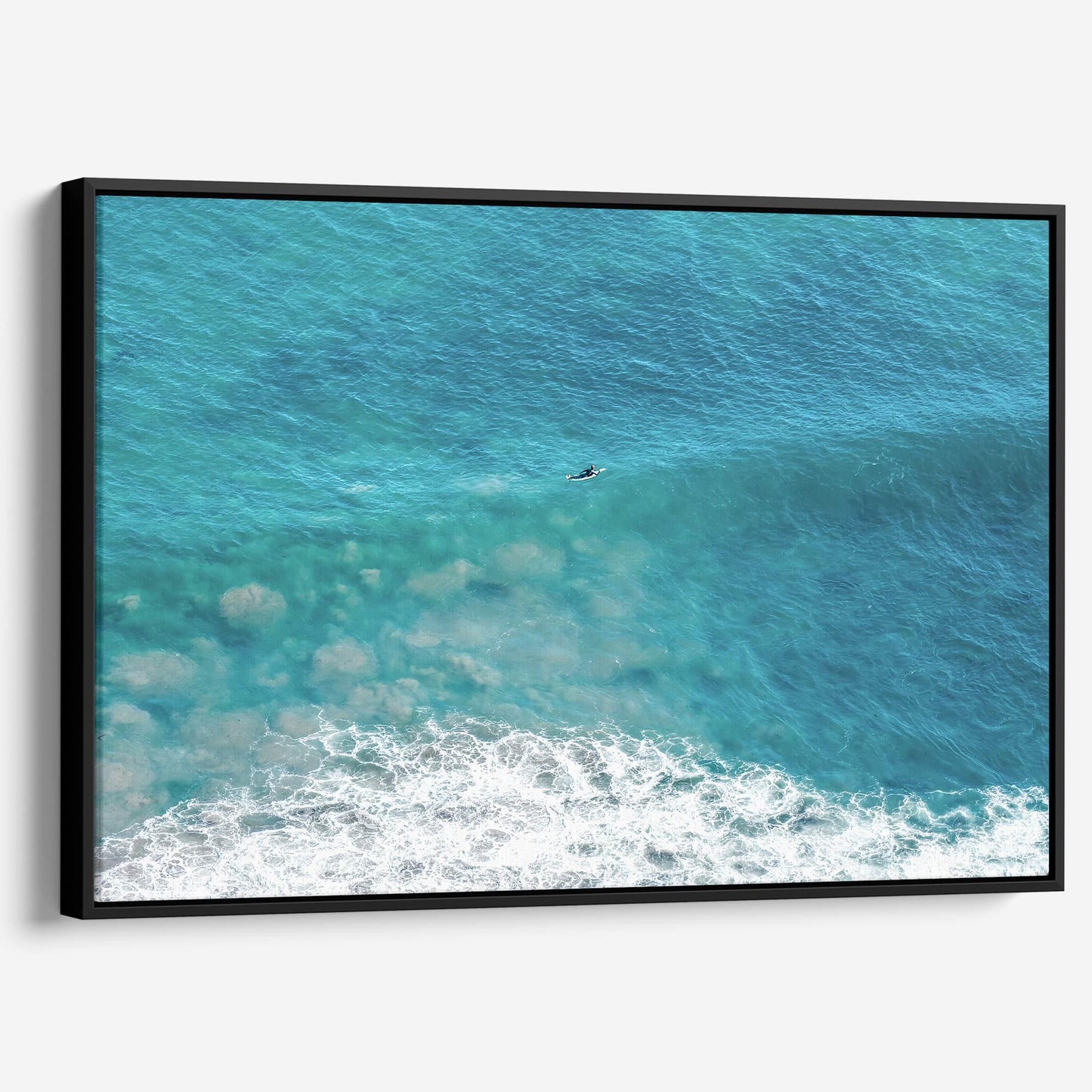 Lone Surfer - Large Canvas