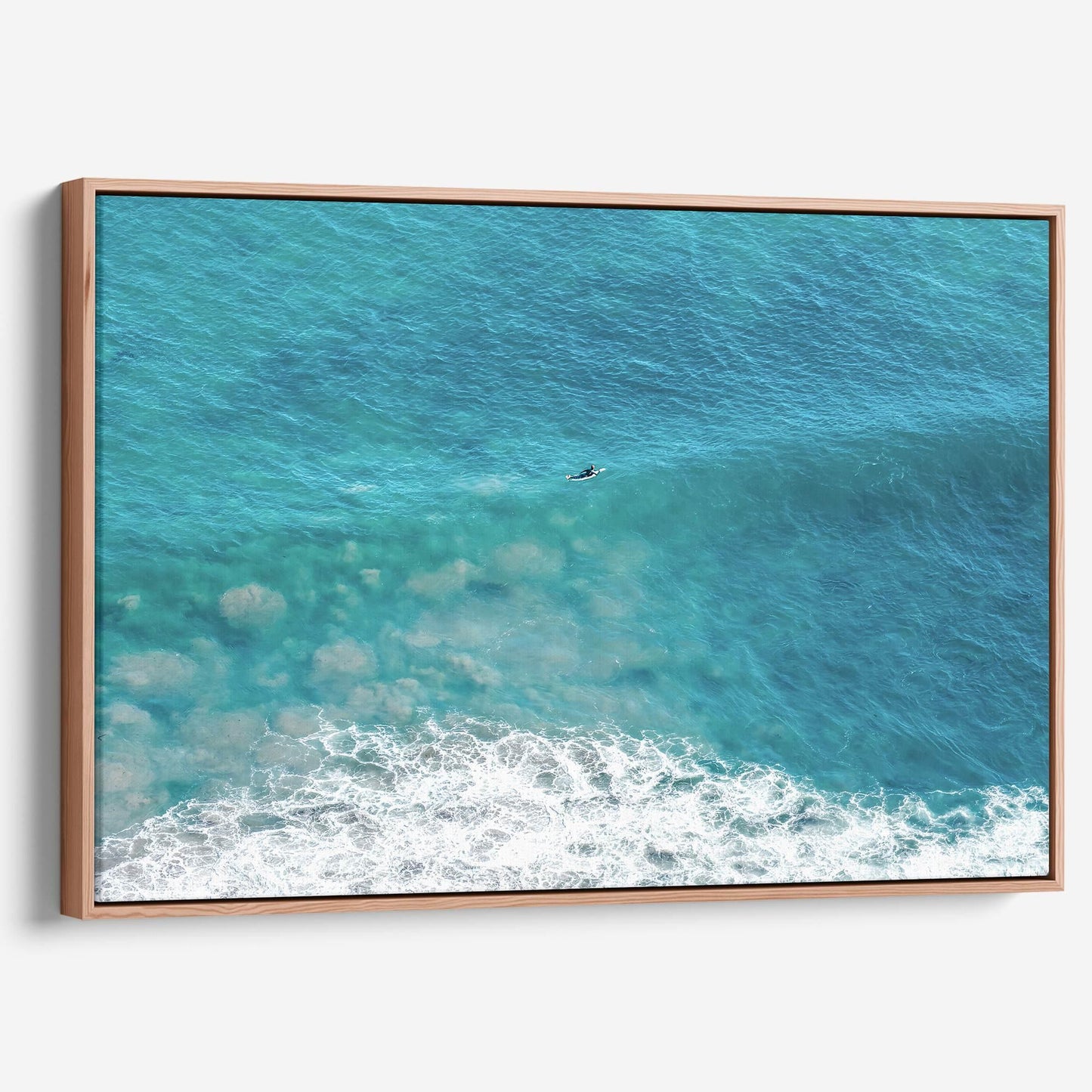 Lone Surfer - Large Canvas