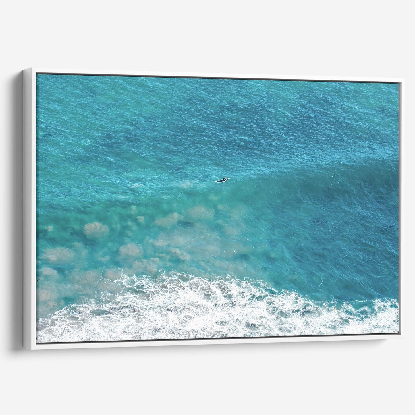 Lone Surfer - Large Canvas