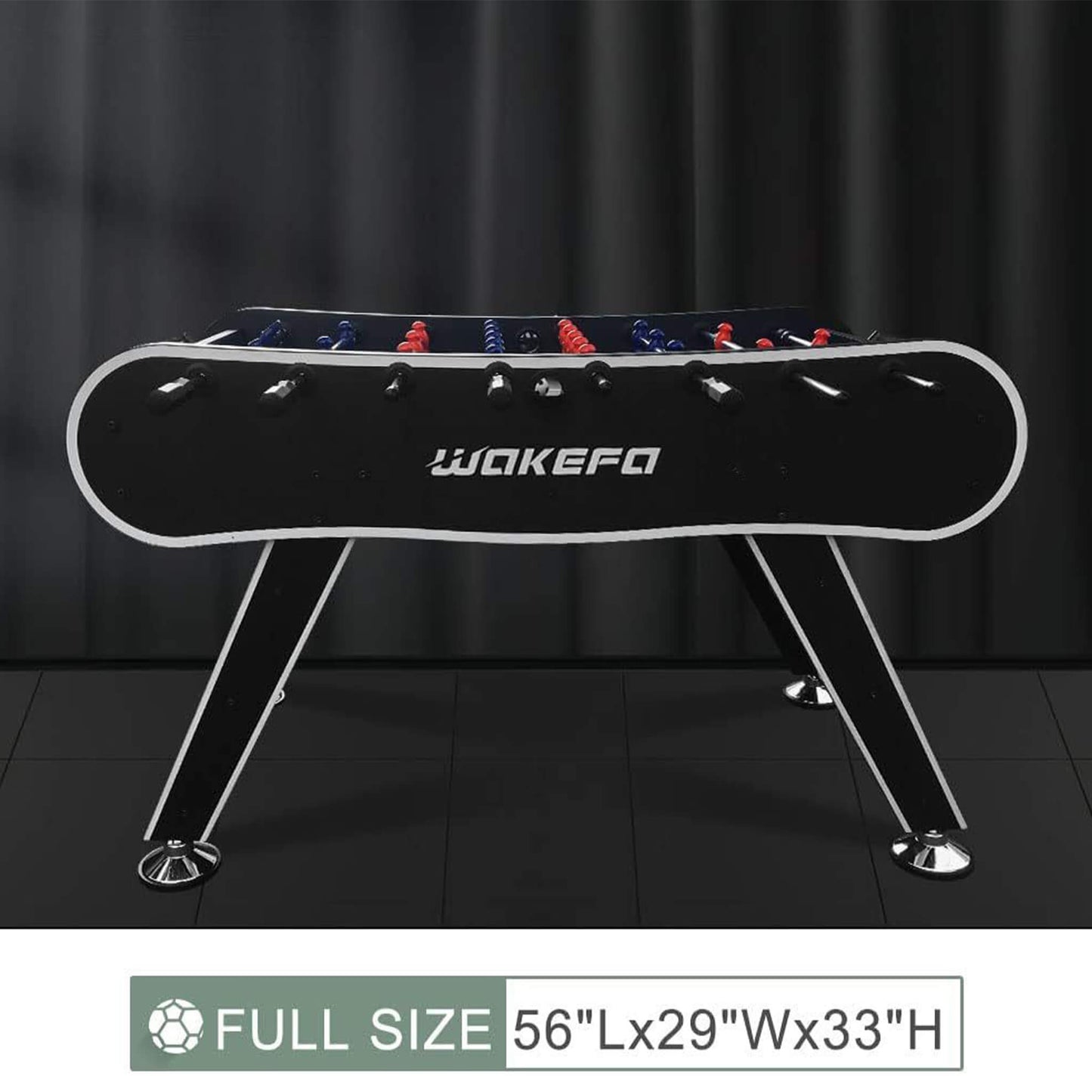 Large Premium Full-Size Soccer Foosball Game Table (SAK96312)