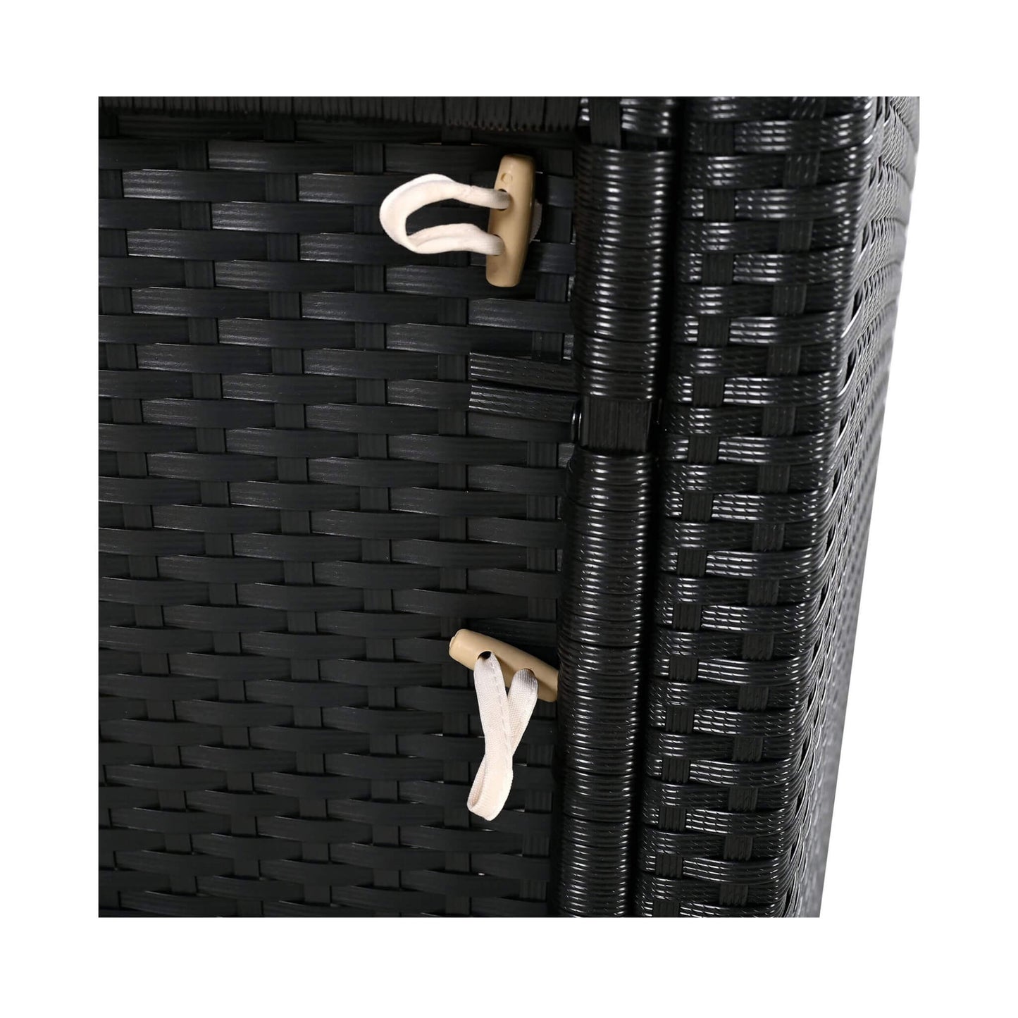 Large Premium Surround Spa Patio Rattan Sofa Set With Storage Compartments And Cushions (SAK75629)