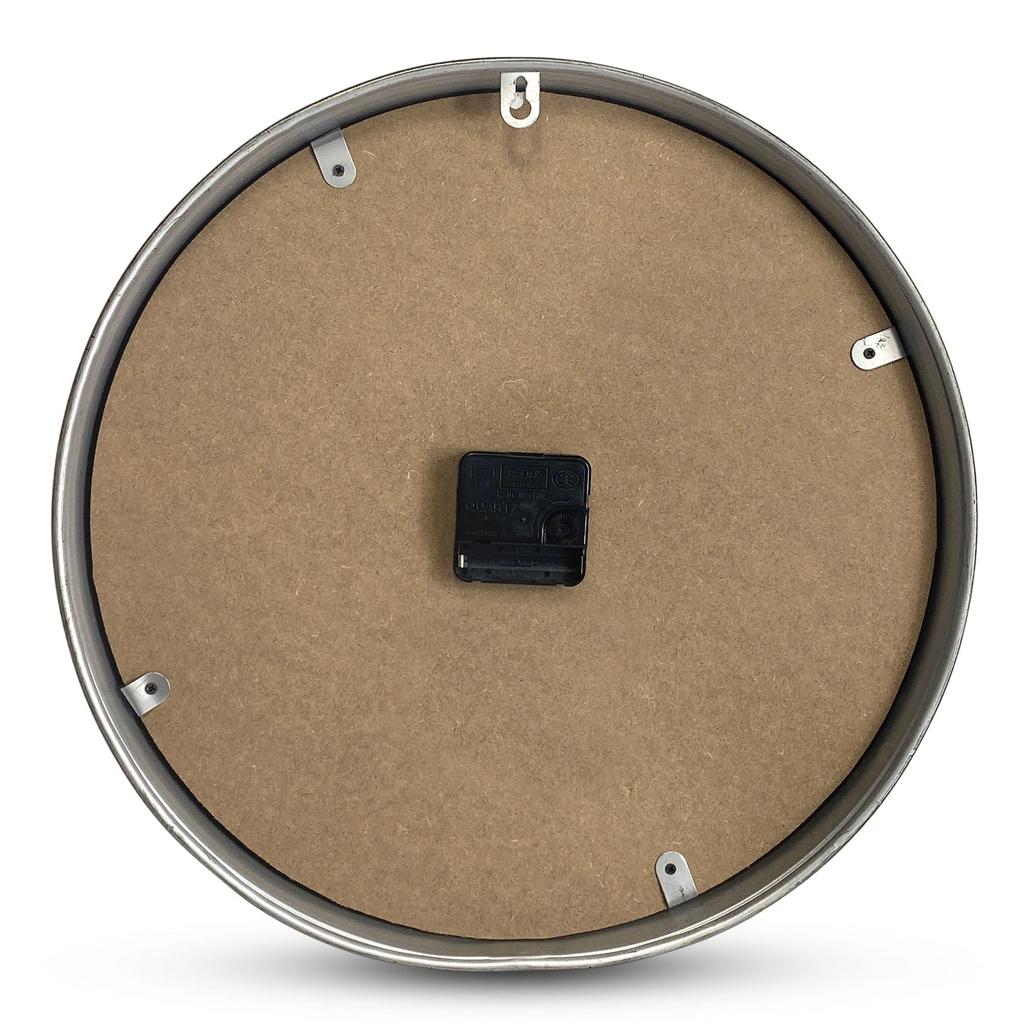 Clock 15-inch Rusted Style-Deer Scene