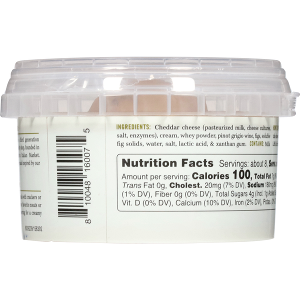 Pinot Grigio & Fig Cheese Spread