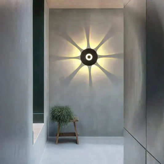 Amandine's LED Outdoor Wall Sconce - Elegant, Easy-to-Install Accent Light