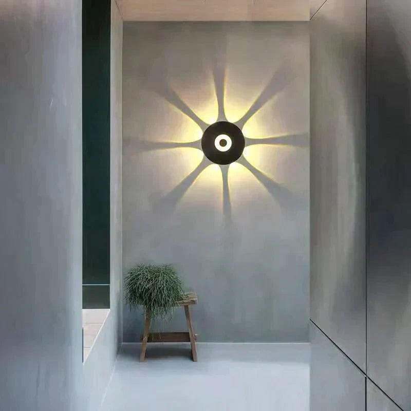 Amandine's LED Outdoor Wall Sconce - Elegant, Easy-to-Install Accent Light